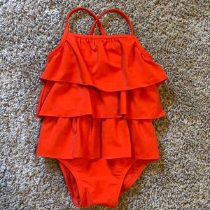 Carter’s Baby Girl 12 Month Ruffle Swimsuit